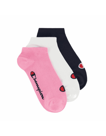 Champion 3 pairs Pack of low socks "Pink"
