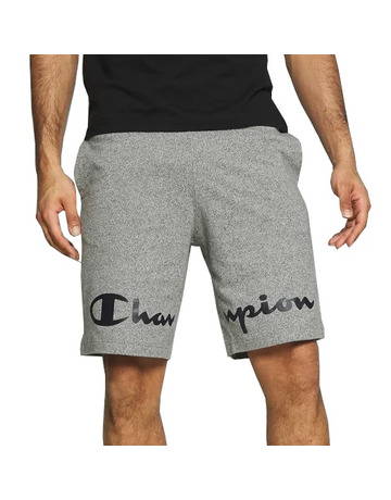 Champion Athletic Horizontal Script Logo "Dark Grey Melangue"
