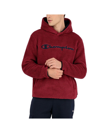 Champion Authentic Legacy Sherpa Top Hooded Fleece "Dark Purple"