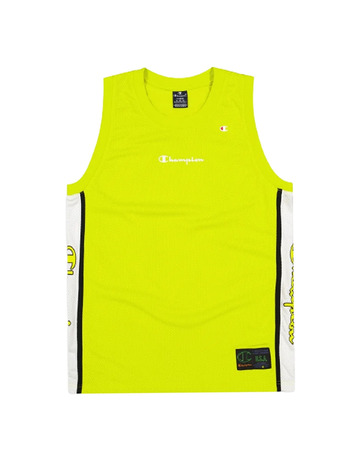 Champion Basketball Neon Sport Script Logo Tank Top "Electric Yellow Green"