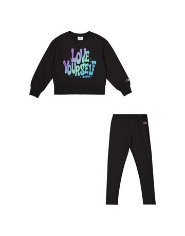 Champion Girls Leggings Sweatsuit "Black"