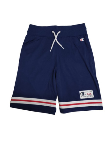 Champion Kids Legacy Basketball Tape Logo Short "Navy"