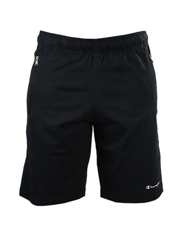 Champion Legacy Mini Script Logo Pocket Zip Shorts "Black"