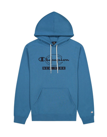 Champion Legacy New York Graphic Print Hoodie "Blue"