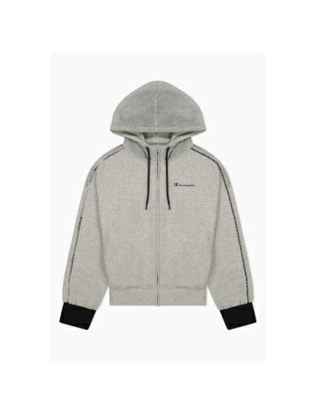 Champion Legacy Wmns Sport Hooded full zip Sweatshirt "Grey"