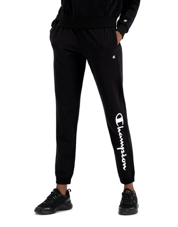 Champion Legacy Wn´s Contrast Script Logo Print Cuffed Joggers "Black"