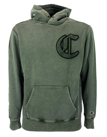 Champion Rochester Garment-Dyed Heavy Fleece Hoodie "Olive Green"
