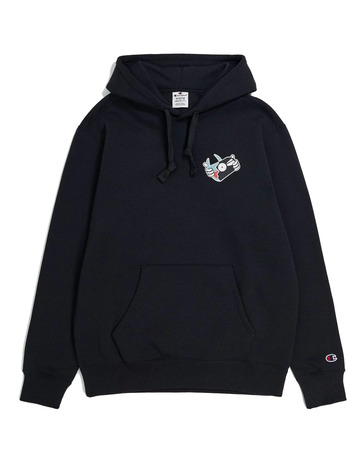 Champion Rochester Graphic Gallery Fleece Hoodie "Black"