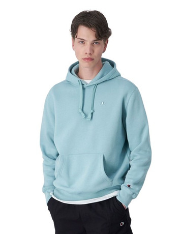 Champion Rochester Tonal C Logo Fleece Hoodie "Honeydew"