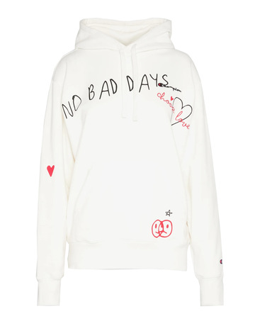 Champion Rochester Unisex Made With Love Hooded Sweatshirt "White""