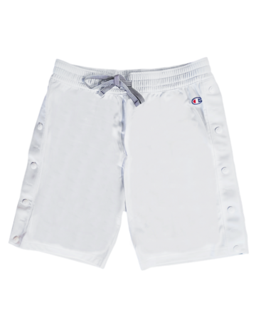 Champion Sport Lifestyle Basketball Side Button Shorts "White"