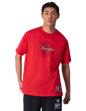 Champion Sport Lifestyle Basketball Stretch Cotton T-Shirt "Red"