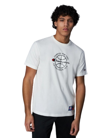 Champion Sport Lifestyle Basketball Stretch Cotton T-Shirt "White"