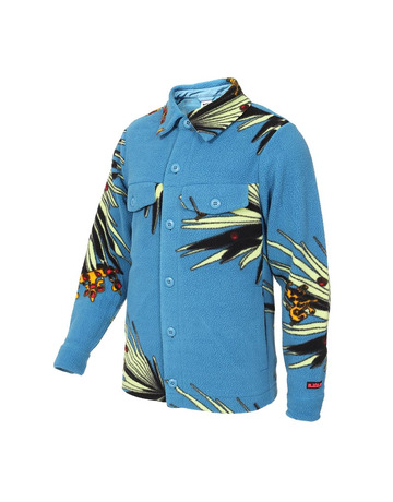 Nike Lebron Sherpa Button-Down Jacket "Dutch Blue"