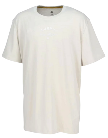 Curry Men's Heavyweight Verbiage T-Shirt "Summit White"