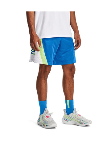 Curry Splash 9" Short "Blue"