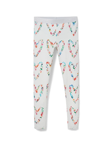 Desigual Girls Heart Leggings manelsanchez
