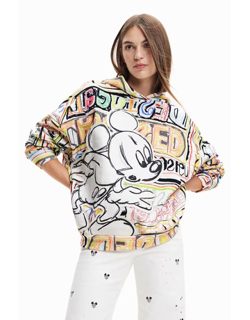 Desigual Mickey Mouse letters Sweatshirt "Multicolor"