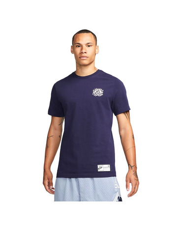 Giannis Nike Premium Basketball T-Shirt "Navy"
