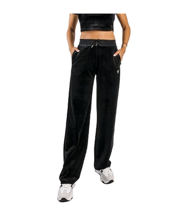 Guess Couture Velvet Straight Long Pant "Black"