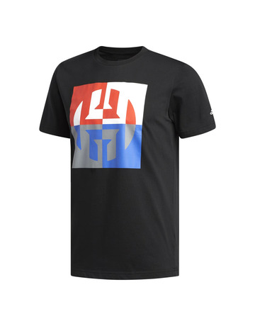 Adidas Harden Big Logo Tee (Black)