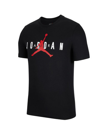 Jordan Air Wordmark T-shirt "BlackRed"
