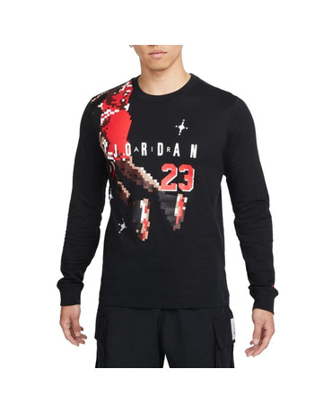 Jordan Brand Holiday Men's Long-Sleeve T-Shirt "Black"