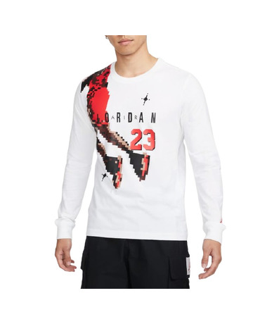 Jordan Brand Holiday Men's Long-Sleeve T-Shirt "White"