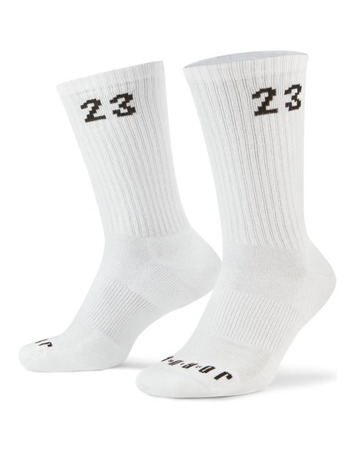 Jordan Essentials Crew Socks (3 Pairs) "White"