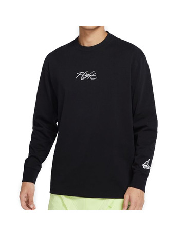 Jordan Flight Essentials Long-Sleeve T-Shirt "Black"
