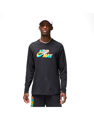 Jordan Flight MVP Long Sleeve Crew "Black"
