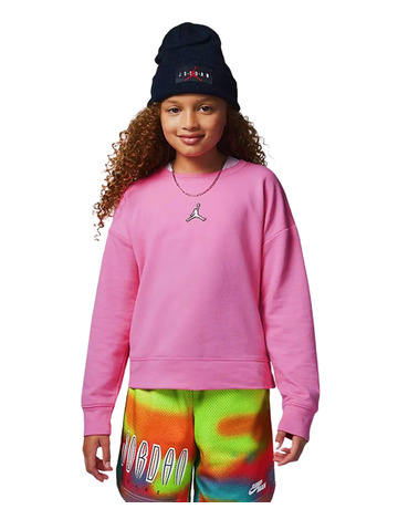Jordan Girls Essentials Shine Crew "Pinksicle"