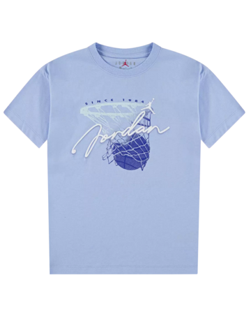 Jordan Girls JDB Classics Hoop Graphic T-Shirt "Aluminium"