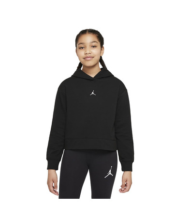 Jordan Girls Jumpman Essentials Boxy Pollover "Black"