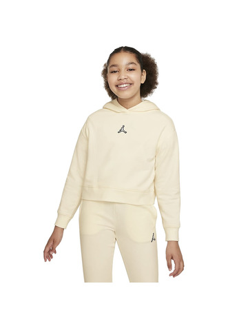 Jordan Girls Jumpman Essentials Boxy Pollover "Pale Ivory"