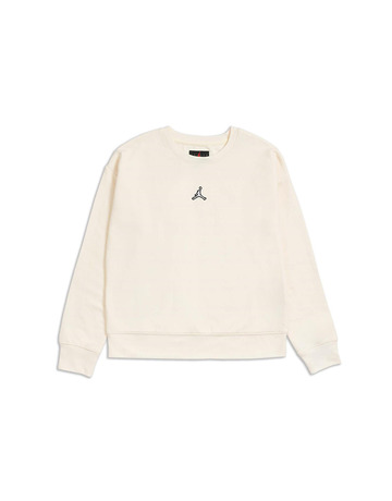 Jordan Girls Jumpman Essentials Crew Sweater "Pale Ivory