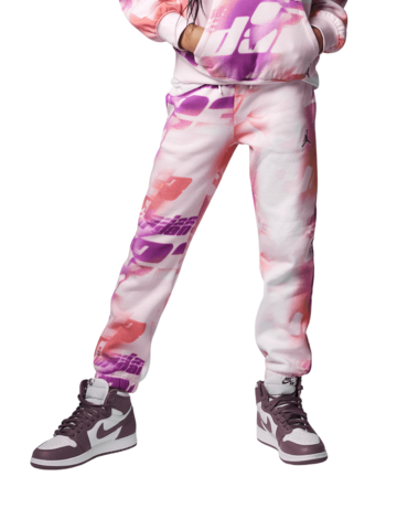Jordan Girls Triple Team Printed Pants "Arctic Pink"