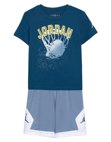 Jordan Infants JDB Hoop Styles Mesh Set "Blue Grey"