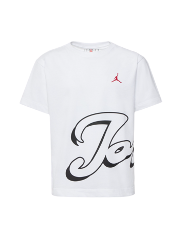 Jordan Girls JDB Enchantment Script Tee  "White"