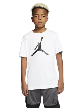 Jordan Kids Jumpman Logo Dri-FIT Tee "White"