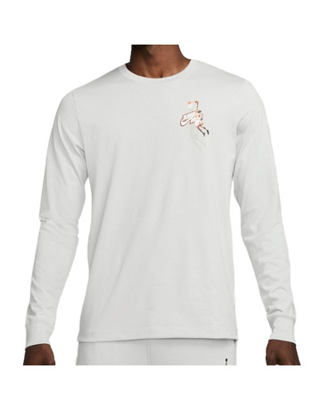 Jordan Jumpman Long-Sleeve T-Shirt "Fog Grey"