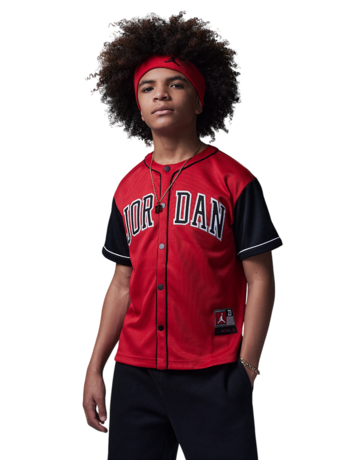 Jordan Kids HBR Baseball Jersey "Gym Red"