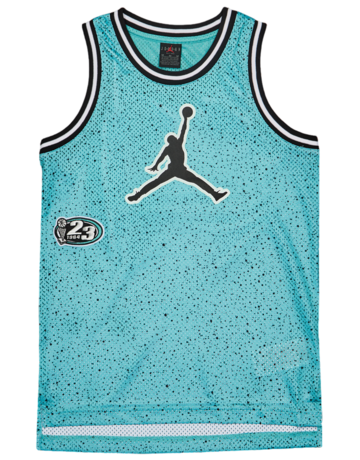Jordan Kids JBD Play Off Speckle Jersey Tank Top "Washed Teal"