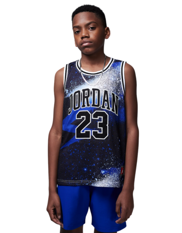 Jordan Kids JDB 23 AOP Jersey "Black-Hyper Royal"
