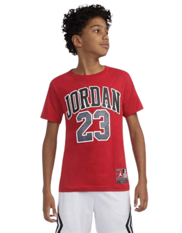 Jordan Kids JDB 23 Practice Flight Tee "Gym Red"