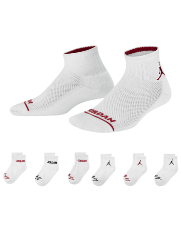 Jordan Kids JHB Legend Ankle 6 PPack "White"