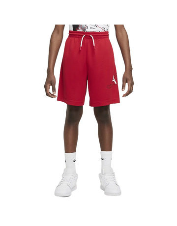 Jordan Kids Jumping Big Air Logo Mesh Short "Gym Red"