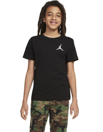 Jordan Kids Jumpman Air Embroidered Tee "Black"