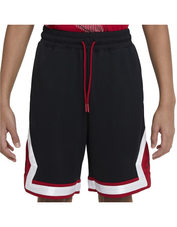 Jordan Kids Jumpman Diamond Short "Black-Gym Red"