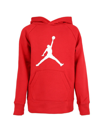 Jordan Kids Jumpman Logo Pullover Hoodie "Gym Red"